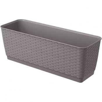 Maceta Ratolla P 12L Ocre Oscuro para Decorar tu Jardín con Estilo