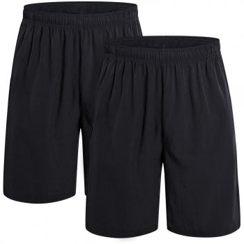 CAMEL CROWN Pantalones Cortos Deportivos para Hombre con Bolsillos Verano Transpirable Short Pantalones Secado Rápido Running Gimnasio Jogging Fitness Workout Training Shorts