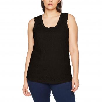 Junarose Jrsonna Sl Top-S, Camiseta sin Mangas para Mujer, Negro