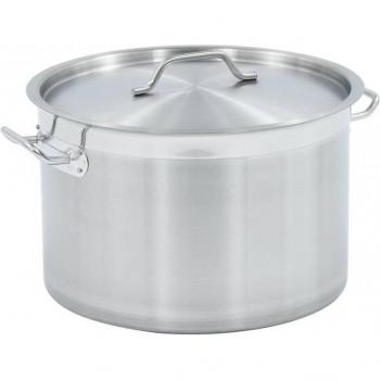 VidaXL Olla de Acero Inoxidable 32L 40x26cm