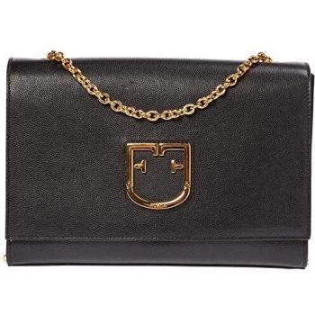 Furla Borsa a tracolla Viva in pelle nera