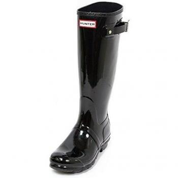 Hunter Tall - Escarpines para hombre,  color black gloss, talla 36