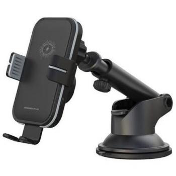 XO Soporte para Coche con Cierre Automático y Base de Carga Inalámbrica 15W Modelo WX027