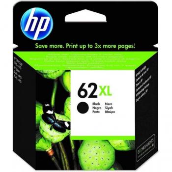 Cartucho de Tinta Original HP 62XL Negro C2P05AE