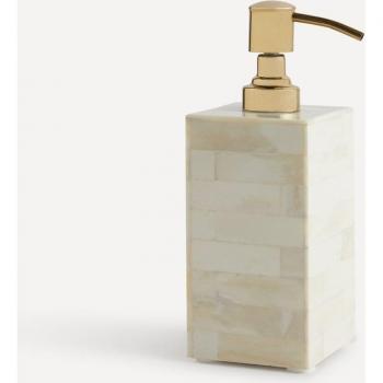Dispensador de jabón de hueso Bone - Elegante accesorio para el baño