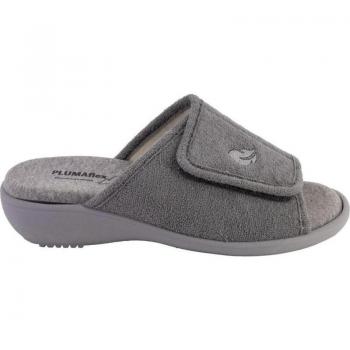Zapatillas de casa de mujer PLUMAFLEX ROAL 14511 gris 524