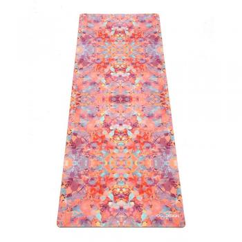 La Colchoneta de Yoga Combo. ¡Lujosa Antideslizante y Diseñada Para Agarrar Más Cuando Usted Suda! Ecológica Reversible y Lavable a la Máquina, amigable con el medio ambiente. Ideal para Hot Yoga, Bikram, Ashtanga y prácticas sudosas