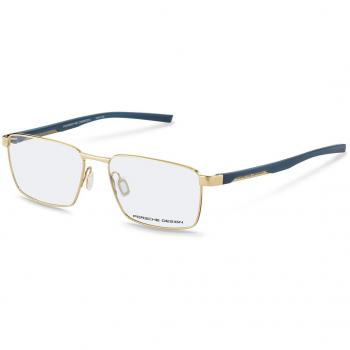 Porsche Design P8744 C Men's Eyeglasses Gold Size 55 - Blue Light Block Available