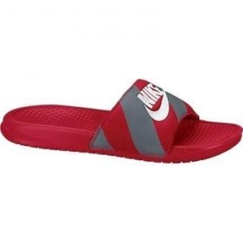 Nike Chanclas Benassi Jdi Lam Rojo / Gris EU 40