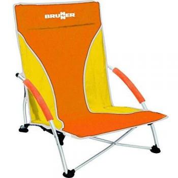 Silla Plegable Playa Brunner Cuba Naranja 102 kg - Medidas: 57 x 43 x 64 cm