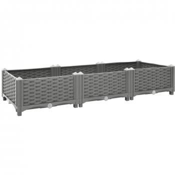 Arriate de polipropileno 120x40x23 cm