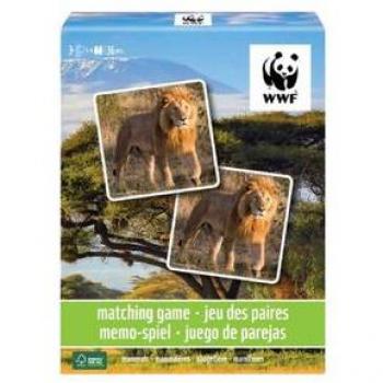 Juego de Memoria de Animales Mamíferos 36 Piezas WWF