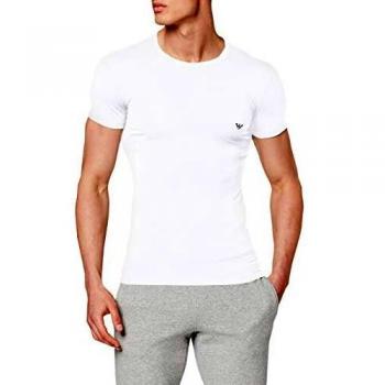 Emporio Armani Underwear 111035cc735 Camiseta Interior, Hombre, Blanco