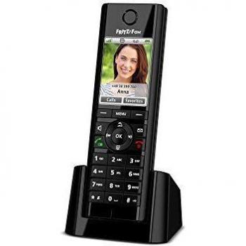 AVM Fritz!Fon C5 International - Teléfono inalámbrico DECT, Pantalla a Color, telefonía HD, menú en Español, Compatible con FRITZBox con Base DECT