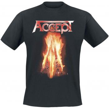 Accept Flying V Men's T-Shirt - Black - Medium