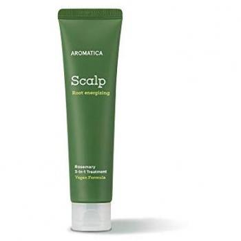 Aromatica Tratamiento Capilar Rosemary Scalp 3 en 1, 110 ml, tratamiento cuero cabelludo de romero