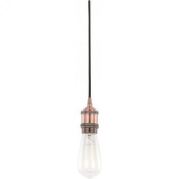Lámpara colgante moderna Classo Rojo Cobre, Portalámparas Colgantes Moderno, E27, 1 Luz