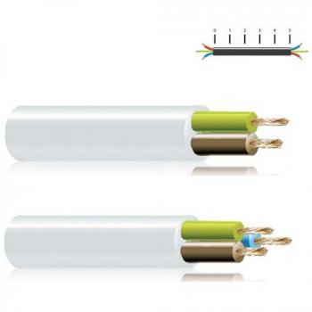 Cable Manguera Eléctrica Flexible H05VV-F 2x0.75mm² Negra - Venta por Metros