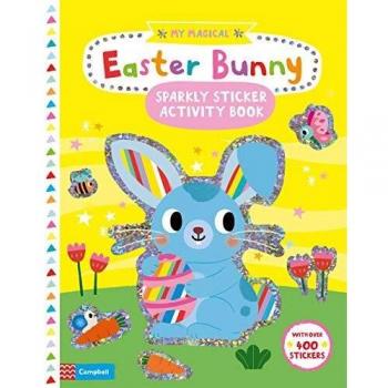 Libro de Actividades con Pegatinas Brillantes Mi Conejito de Pascua Mágico
