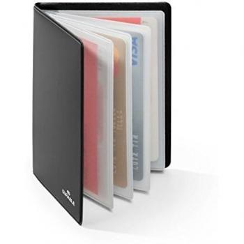 Durable 230958 estuche para tarjetas de crédito con protección rfid, estuche para 8 tarjetas, negro