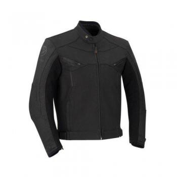 BERING - Chaqueta de moto REZEK, color negro, talla 3XL