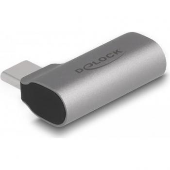 Adaptador de Audio USB Tipo-C a 3,5 mm 4 Pines - Gris