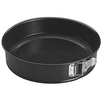 Metaltex Dolceforno Superior Molde de Repostería Desmontable, Acero, Negro, 20 cm