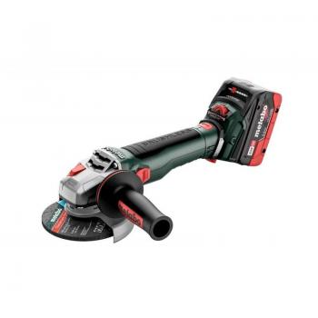 Amoladora Angular a Batería Metabo WVB 18 LT BL 11-125 Quick - 18V, 2x5.5Ah, Regulación de Velocidad
