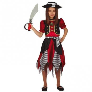 Disfraz de Pirata Granate para niña