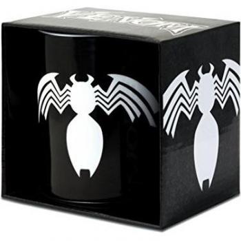 Logoshirt Venom Taza de Cafe - Marvel Comics Taza - Supervillano Taza para Té - Negro - Diseño Original con Licencia