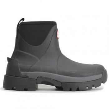 Hunter Women's Balmoral Neo Chelsea Rain Boots - Black - Size 5