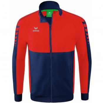 Erima Sudadera Con Cremallera Six Wings Worker - Chaqueta para niños, color new navy, talla 152, con cremallera