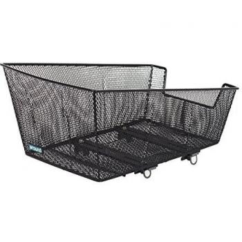 CESTA TRASERA COLLEGE BASIC NEGRA 52X31X22 CM C.