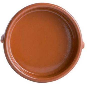 Cazuela de Barro Clásica 36CM - Apta para Vitrocerámica, Gas, Eléctrico e Inducción, Mantiene Temperatura