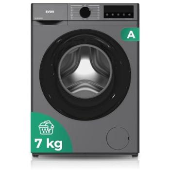 Lavadora Svan SL7201AIDVX 7kg Inox 1200rpm A Motor Inverter 11 Programas Puerta XXL