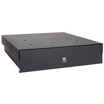 Caja Fuerte Oculta Arregui Box In 14,8x41x45 cm - Caja de Seguridad Camuflada para Zócalo de Cocina, 19 L Negra