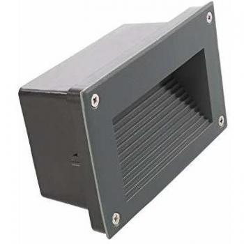 Baliza LED Empotrable Exterior Mystic Gris 3W IP65 4000K