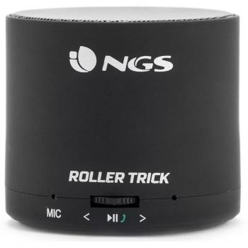 Ngs roller trick altavoz bluetooth portatil color negro