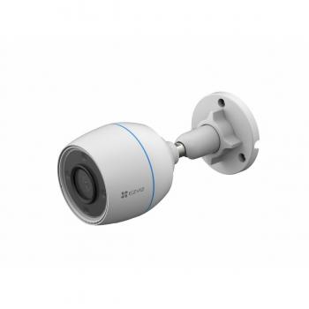 Kit de Seguridad Exterior EZVIZ HB3-B2: 2 Cámaras IP Inalámbricas con Batería, Resolución 2K, Visión Nocturna en Color, Detección de Movimiento y Estación Base Wi