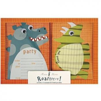Roar! Dinosaur Invites