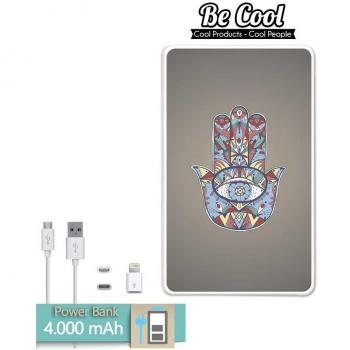 Becool® - Batería Externa Power Bank 4000 mah + Gratis 1 cable USB-MicroUsb