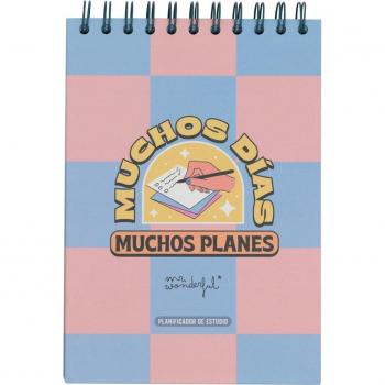 Planificador vertical diario Mr. Wonderful: Muchos días, muchos planes