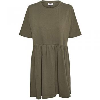 Vestido corto de verano 'Kerry' sin mangas en color Kalamata, 100% algodón