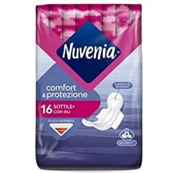 Nuvenia Sottile Normal con Ali 16 Absorbentes