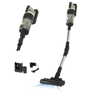 Aspirador Escoba Sin Cable Taurus Homeland X7 Ultimate 415W, Succión 100AW, Autonomía 55 min, 28 kPa, Depósito 600 ml, Negro y Verde