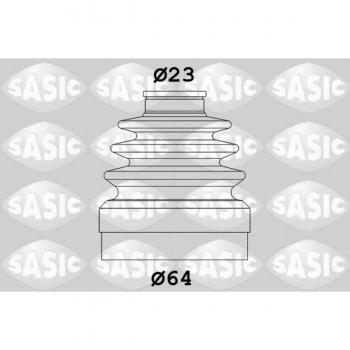 Kit de fuelles para eje de transmisión SASIC 1904011, incluye fuelles de alta calidad, resistencia al desgaste, fácil instalación y compatibilidad con varios modelos de vehículos
