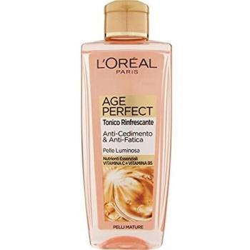 L'Oréal Paris Age Perfect Tónico Facial Alisador y Refrescante para Piel Madura 200ml