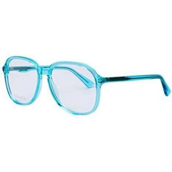 Gucci GG0259O-003-55 Brillengestell, Kristall TXe3Xbcrkis, 55.0 Unisex Adulto