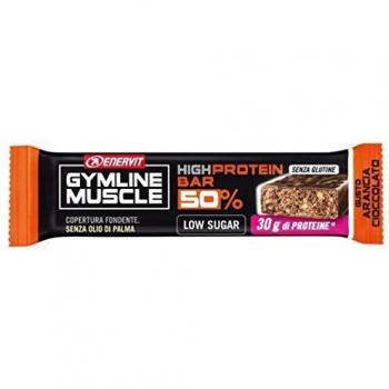 Enervit Gymline Muscle High Protein Bar 50% Orange Chocolate 60g