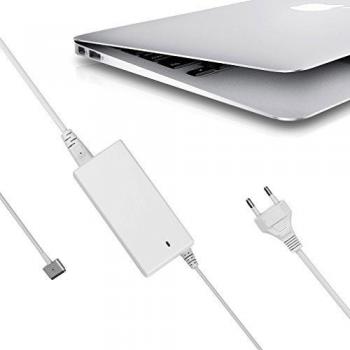 Adaptador de corriente Magsafe 2 , AURSEN 45W 60W 85W Cargador portátil Adaptador de T-Forma de potencia para Apple MacBook y MacBook Pro 13 pulgadas